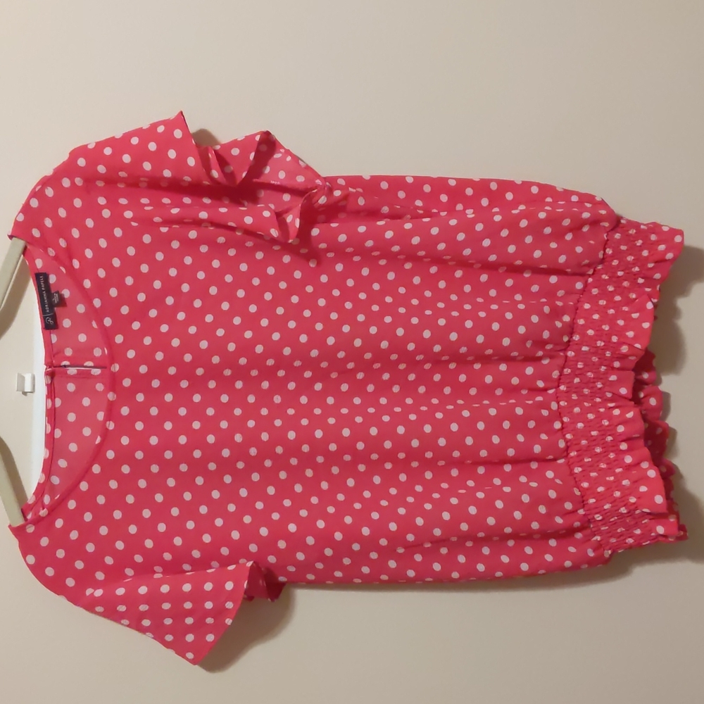 Large Adrianna Papell Pink Blouse